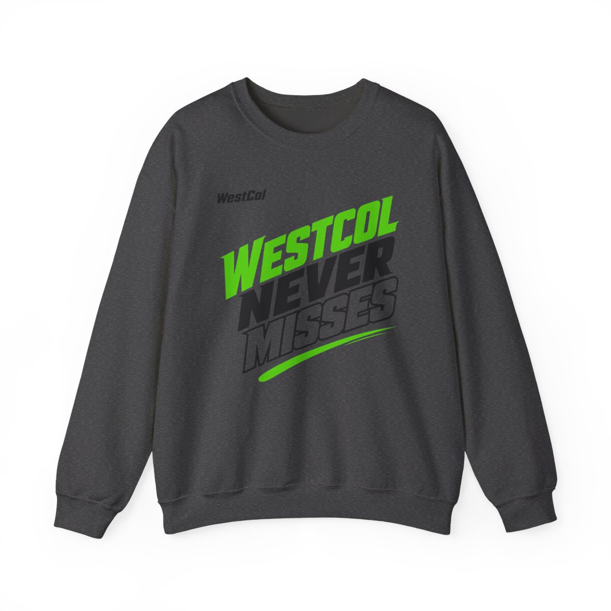 WestCol "Westcol Never Misses" Crewneck - alternate angle 3, merchandise