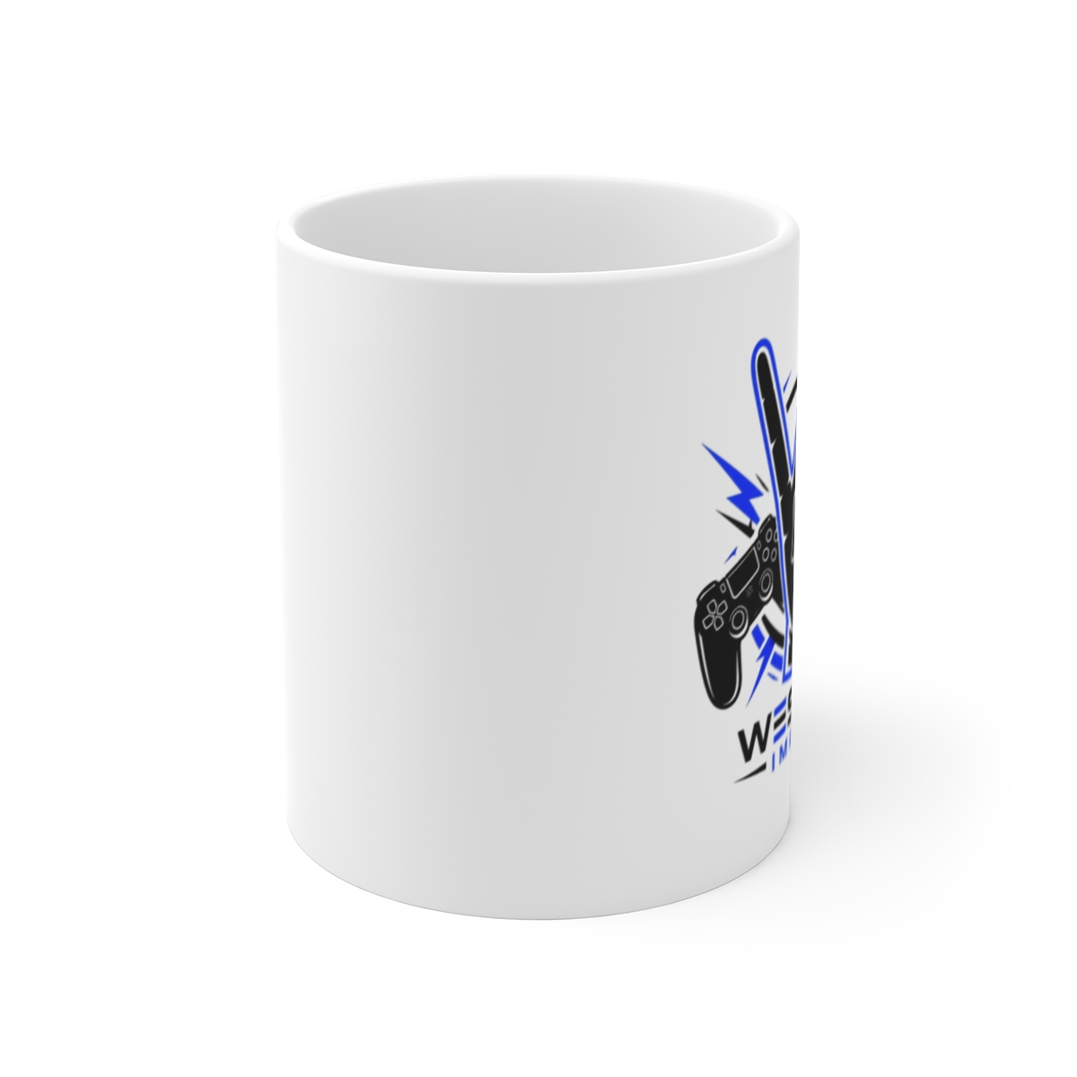 WestCol "Imperio W" White Mug - alternate angle 1, merchandise