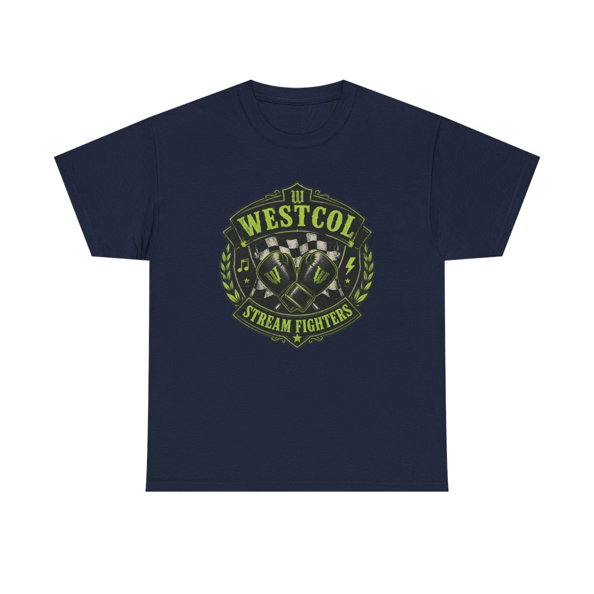 WestCol "Stream Fighters" Unisex Tee - alternate angle 2, merchandise