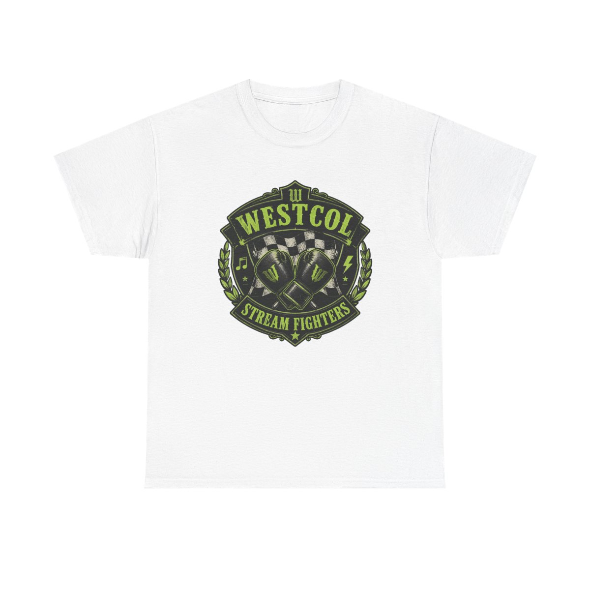 WestCol "Stream Fighters" Unisex Tee - alternate angle 3, merchandise