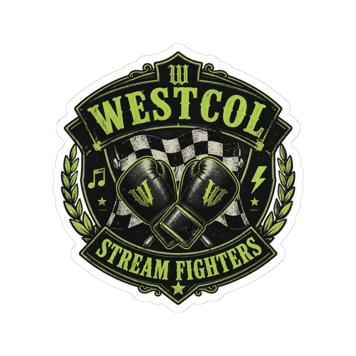 WestCol "Stream Fighters" Sticker