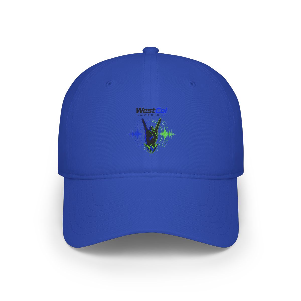 WestCol " hand gesture at the center, reminiscent of the " Hat - alternate angle 3, merchandise