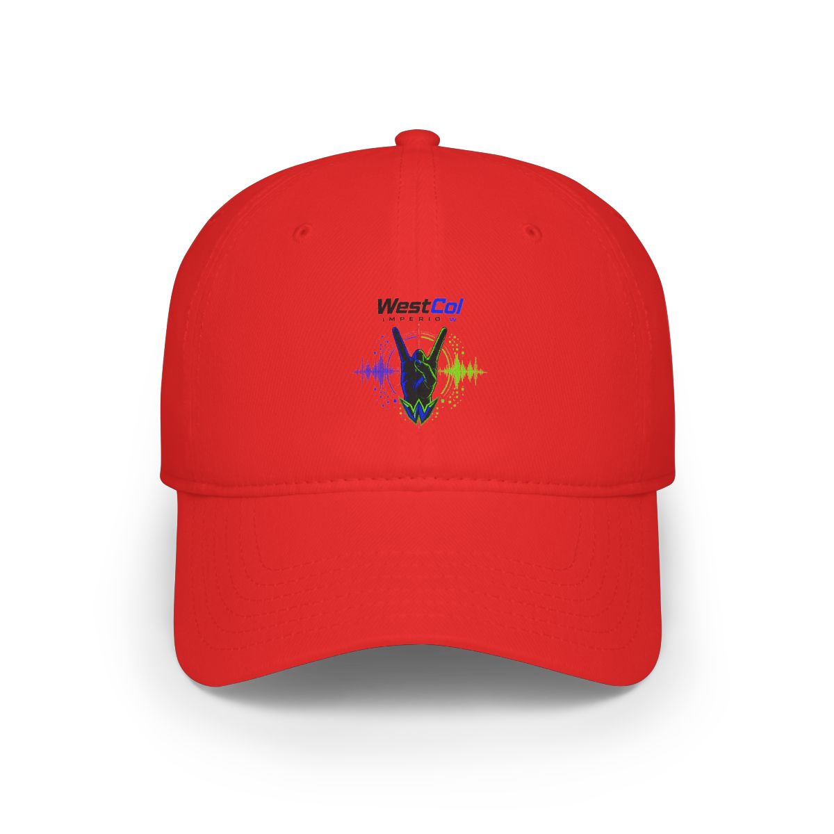 WestCol " hand gesture at the center, reminiscent of the " Hat - alternate angle 4, merchandise